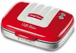 Pliidiplaat Ariete 1973 Waffle Maker, 700 W, Non-Stick Plates, Red