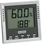 VENTA Hygrometer Digital-Anzeige Temperatur und Luftfeucht.