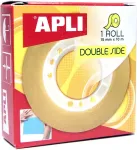 Apli Kahepoolne teip , 15mmx10m, l&auml;bipaistev