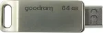 M&auml;lukaart GoodRam ODA3 USB flash drive 64 GB USB Type-A / USB Type-C 3.2 Gen 1 (3.1 Gen 1) Silver