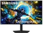 Monitor SAMSUNG 81,3 cm (32") 3840 x 2160 Pixel LS32HG732SUXEN 16:9 4K Ultra HD OLED 0,03 ms 330 Hz HDR DisplayPort HDMI Pivot Height VESA
