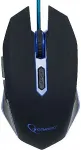 Hiir Gembird MUSG-001 - Maus - optisch - 6 Tasten - verkabelt - USB - Blau (MUSG-001-B)