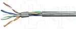 EQUIP Instal.Kab Cat6 U/UTP CCA 305.00m grau LSZH