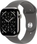 APPLE Watch Series 11 GPS + Cellular 46mm Natural Titanium Case with Stone Grey Sport Band - S/M