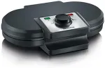 Severin WA 2106 waffle iron 2 waffle(s) 1200 W Black