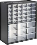 Stanley 1-93-981 small parts/tool box Small parts box Plastic Black, Transparent
