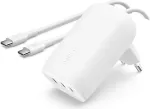 Belkin BOOSTCHARGE Charger 67W USB-Cx3 PPS White