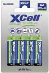 XCell Akku X2700 B4 Ni-MH Mignon AA 1,2V 2700mAh 4St.