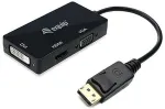 EQUIP Dock 3-1 DisplayPort->HDMI/VGA/DVI 0.15m