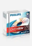 Toorikud Philips 1x5 DVD+RW 4,7GB 4x JC