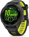 Garmin Forerunner 265S Music 42mm Schwarz/gelb GPS Sportuhr