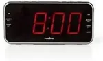 Raadio Nedis CLAR004BK alarm clock Digital alarm clock Black