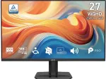 Monitor Msi 68,6cm/27" (2560x1440) PRO MP275QDE E14 16:9 WQHD IPS 1ms 144Hz HDMI DisplayPort VESA Speaker Black