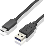 PremiumCord kabel USB-C - USB 3.0 A (USB 3.1 generation 2, 3A, 10Gbit/s) 2m
