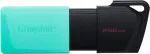 M&auml;lukaart Kingston 256GB USB3.2 Gen1 DataTraveler Exodia M (Black + Teal)