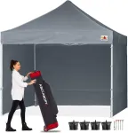 Coleman Pavilion Event Shelter, 4.5 x 4.5m (light grey/grey)