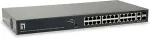 LevelOne TURING 26-Port Web Smart Gigabit PoE Switch, 24 PoE Outputs, 2 x SFP/RJ45 Combo, 185W, 802.3at/af PoE