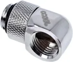 Alphacool Eiszapfen Connector Series L-connector - Fl&uuml;ssigk&uuml;hlsystemarmatur - Chrom