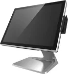 COLORMETRICS P5100, 38.1 cm (15"), Projected Capacitive, USB, USB-C, poweredUSB, RS232, Ethernet, Intel Core i3, fanless, SSD, black