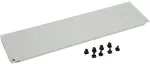 Triton 3U 19" rack blanking plate, gray