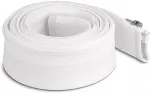 DeLOCK Geflechtschlauch mit Rei&szlig;verschluss hitzebest&auml;ndig 2 m x 50 mm wei&szlig;