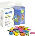 RAPESCO Paberklambrid jaoturile 150 tk, assortii
