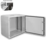 DATACOM 19" outdoor rack 12U/600x400 IP65 gray