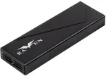 SilverStone SST-RVS03 storage drive enclosure SSD enclosure Black M.2