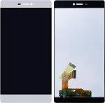 Huawei LCD screen P8, white, original
