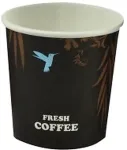 Zip Trading Tassid &uuml;hekordsed paber, COFFEE 118 ml, D62 mm, 50 tk.