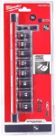MILWAUKEE IMPACT SOCKET SET 3/8" 9pcs