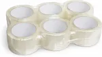 Somi Pakketeip 45 mm x 54 m, akr&uuml;&uuml;l, l&auml;bipaistev, 6 tk.