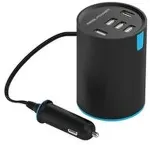 RealPower KFZ-Ladeger&auml;t Tube 2400mA 5xUSB