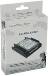 K&otilde;vaketas LC Power LC-Power Einbaurahmen 8,89cm(3,5") -> 2x6,35cm(2,5")SSD/HD