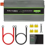 NONAME Qoltec Monolith power adapter/inverter Auto 2000 W Black
