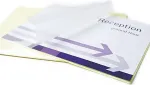 FELLOWES Laminating Pouches Enhance 80 micron - Laminiertaschen mit selbstklebender R&uuml;ckseite - 100 x gl&auml;nzend - A3 (297 x 420 mm) (53023)