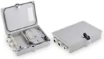 Digitus Assmann/ FTTH OUTDOOR DISTRIBUTION BOX Distribution Box f&uuml;r Au&szlig;en, f&uuml;r 6x SC/DX Adapter, IP65 (DN-968913)