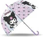 Kids Euroswan Umbrella transparent manual Kuromi