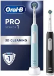 Hambahari Oral-B | Electric Toothbrush | Pro Series 1 Duo | Rechargeable | For adults | Number of brush heads included 2 | Number of teeth brushing modes 3 | Blue/Black