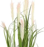 Home4you Kunsttaim IN GARDEN H70cm, heleroosa rohuk&otilde;rred potis