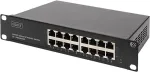 Digitus Switch 16-Port Gigabit 10" Unmanaged schwarz