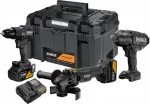 DeWALT ZESTAW COMBO 18V DCK3222MP2T (DCD86M, DCF99M, DCG45M) 2x5,0Ah TSTAK MCLAREN