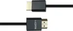 DELTACO tunnen HDMI kaabel, HDMI High Speed Ethernetiga, 2m, svart