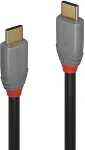 Lindy USB 3.1 Kabel Typ C/C 5A PD Anthra Line M/M 0.5m