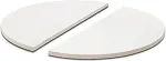 TunaBone | Half moon pizza stone, 190 mm for Kamado 23/24inch