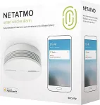NetAtmo Smart Smoke Alarm R&oslash;gsensor Hvid