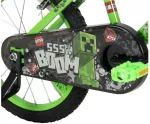 HUFFY Minecraft 16" Bicycle, Green 21404W