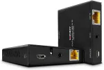 Lindy AV-signaali edastuss&uuml;steem HDMI-pikendaja LINDY 18G & IR pikendaja PoC ja Loop Out, Cat.6, 50m