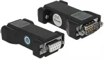 DeLOCK Konverter 1 x Seriell RS-232 DB9 Buchse zu 1 x Seriell TTL / CMOS 5 V DB9 Stecker mit ESD Schutz 3 kV und erweitertem Temperaturbereich