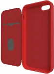 Evelatus Samsung Galaxy A6 Plus 2018 Book Case Wine Red